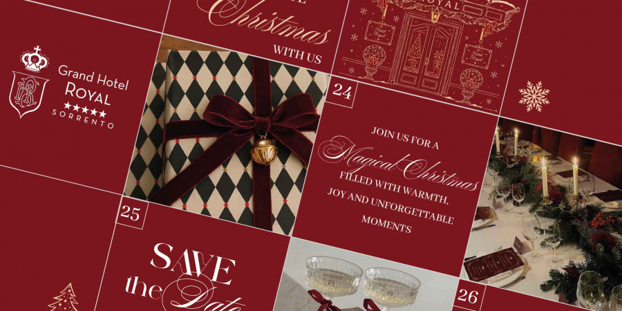 Natale   Grand Hotel Royal  Sorrento  Famiglia Manniello