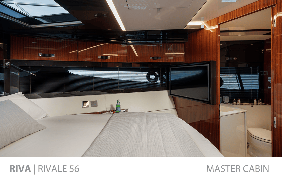 Riva Rivale  Master Cabin 