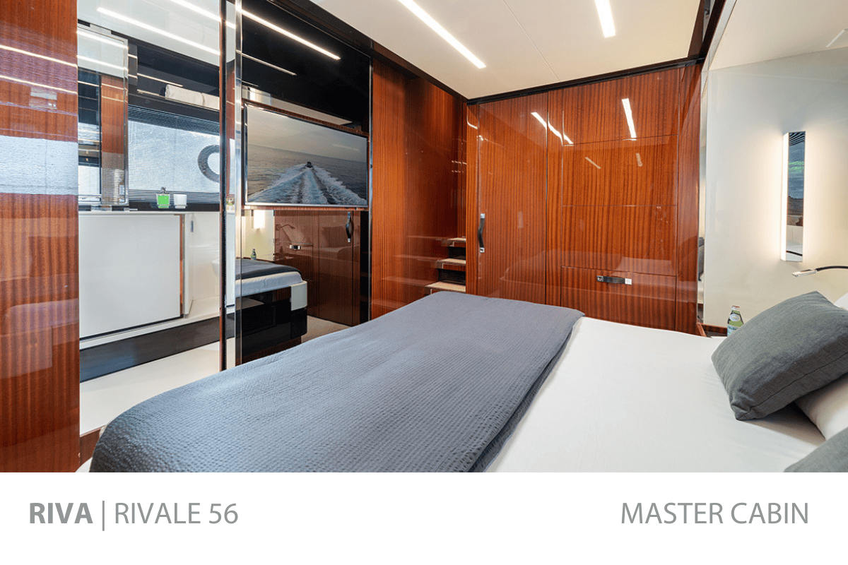 Riva Rivale  Master Cabin